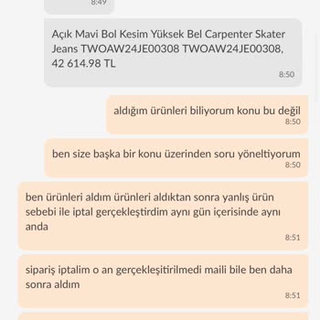 Trendyolmilla'da Yanlış Ürün İptali Ve Para İadesi Sorunu