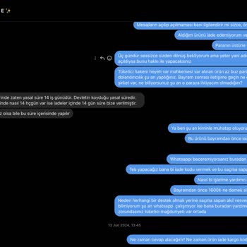 İade Sürecindeki Sorunlar Ve Müşteri Hizmetleri Eksikliği