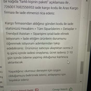 Yanlış Teslimat Ve İade Sorunlarıyla Boğuşuyorum
