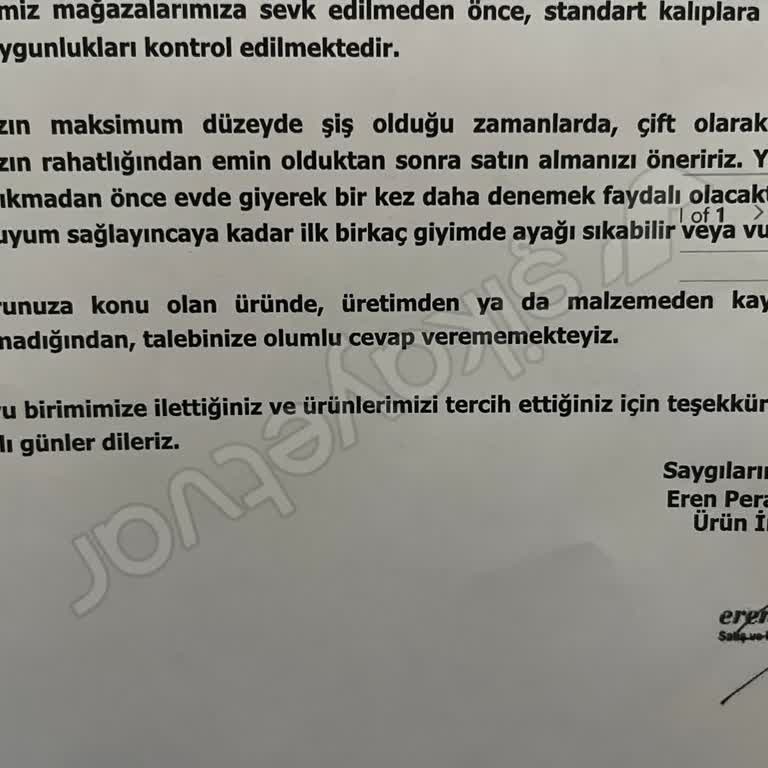 Skechers Ayakkabıda Rahatlık Hayal Kırıklığı