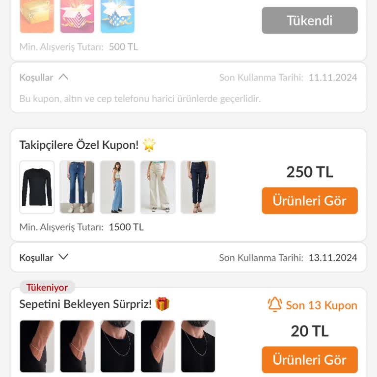 Trendyol Kuponları Ve Canlı Yayın Sorunları