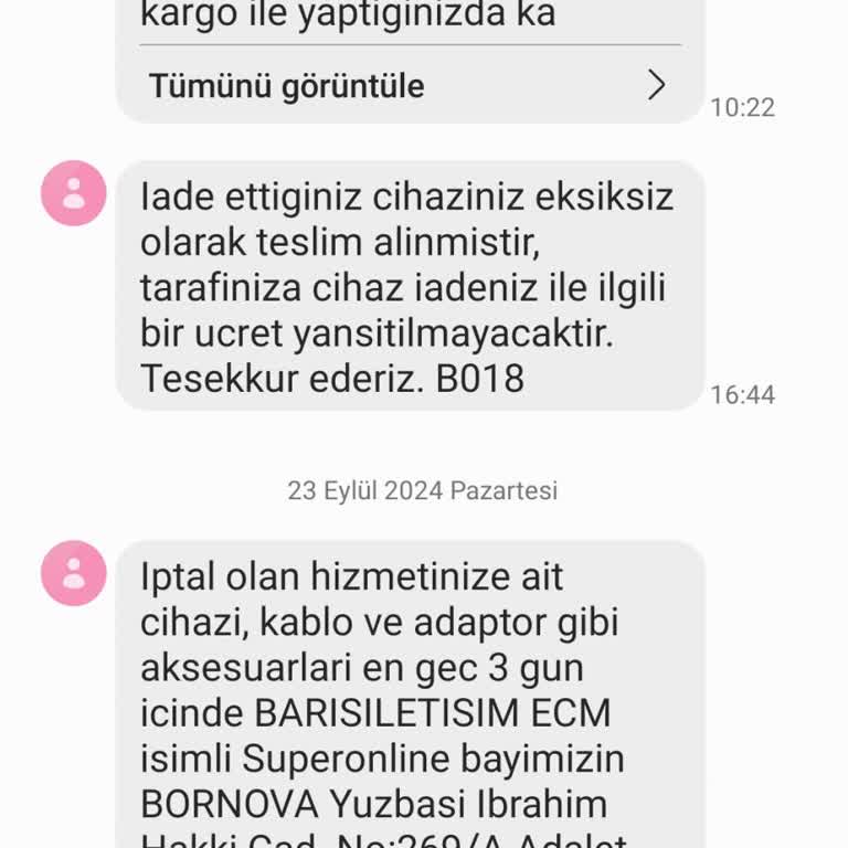 Hatalı Fatura: Eksiksiz İade Edilen Cihazlar İçin Haksız Ücret