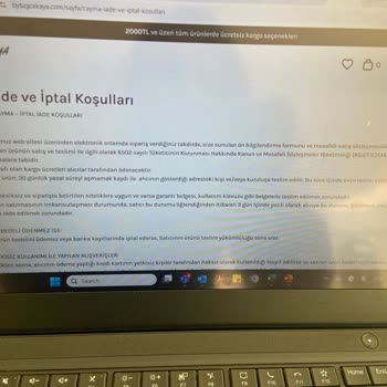 Hasarlı Ürün Ve İade Sorunu