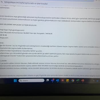 Hasarlı Ürün Ve İade Sorunu