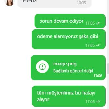 Ödeme Sorunu İçin 17 Günlük Cevapsız Destek Talepleri