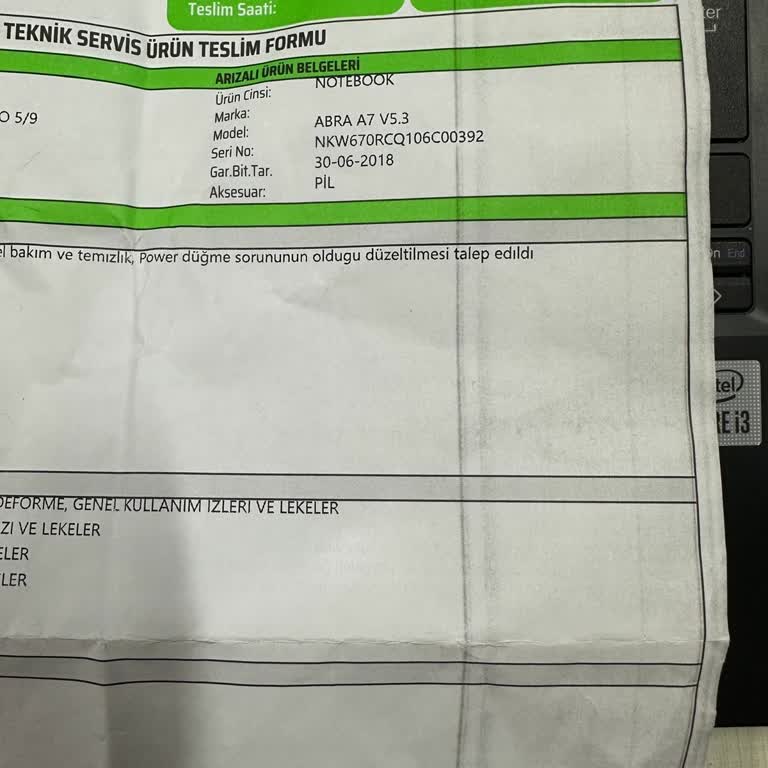 Monster Teknik Servisten Ekran Onarımı İçin Dönüş Alamıyorum