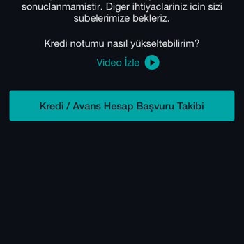 Kredi Başvurumun Haksız Reddi