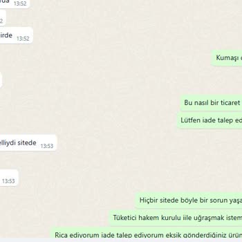 Eksik Ürünler Ve İletişimsizlik Mağduriyeti