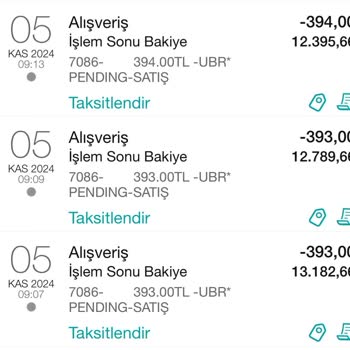 Uber'de İade Sorunu: Alınan Ödemeler Geri Dönmüyor!