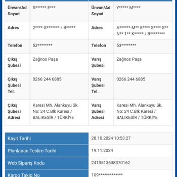 Kargo Teslimat Sorunu Ve İade Süreci