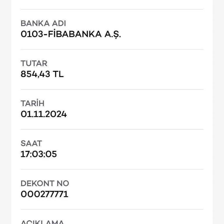 Yanlış Hesap Kodu, İade Edilmeyen Para