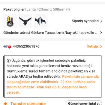 Aras Kargo'nun Teslimat Sorunu