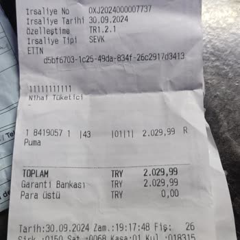 Puma Ayakkabının Kalite Sorunu Ve Yetersiz Müşteri Hizmeti