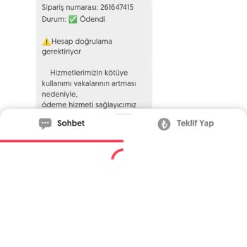 Letgo Üzerinden Bilgilerimle Yapılan İşlemler