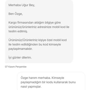 Yanlış Teslimat Ve İletişim Sorunları