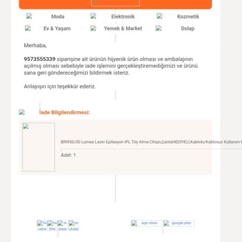 Trendyol'un İade Politikası Karşısında Mağduriyet Yaşıyorum