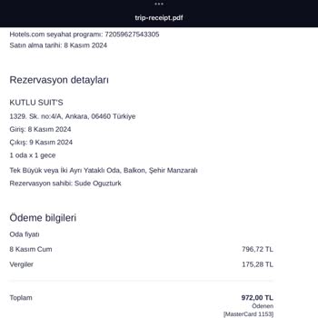 Rezervasyon Fiyat Farkı Ve İletişim Sorunu