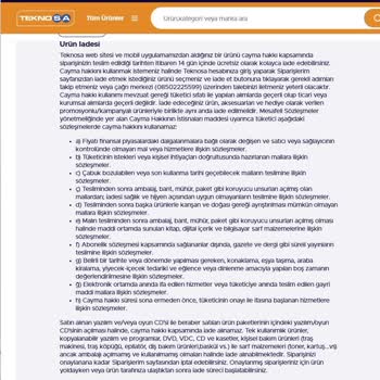 Yanlış Ürün Bilgisi Ve İade Sürecinde Hayal Kırıklığı