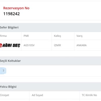 Yanlış Koltuk Ve İade Sorunlarıyla Karşılaştım