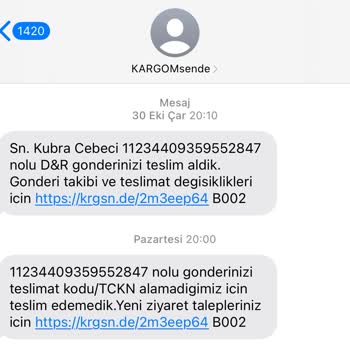 Kargom Gelmedi, Yanlış Bilgilendirme Ve İletişim Sorunu