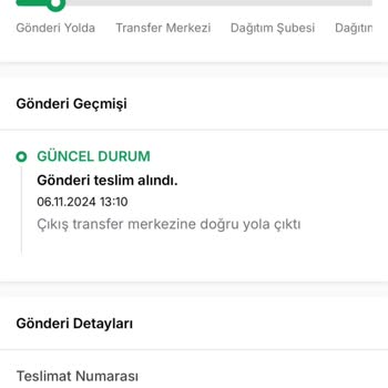 Kayıp Kargo Ve İlgisiz Müşteri Hizmetleri