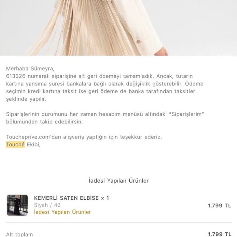 İade Sürecinde Yanıltıcı Bilgilendirme