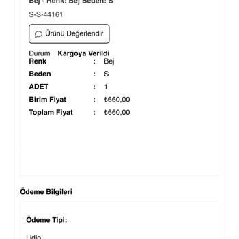 Sipariş Ulaşmadı Ve İletişim Kurulamıyor