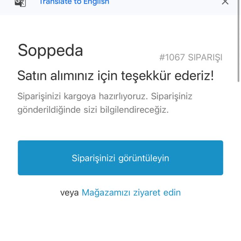 Shopify Soppeda Alışverişinde İletişim Sorunu Ve Teslim Edilmeyen Ürünler!