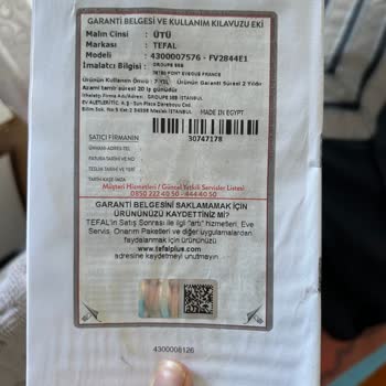 Yeni Ütüde Sürekli Sorunlar Yaşıyorum