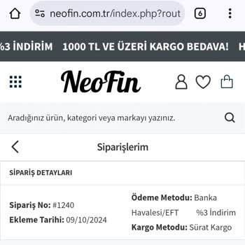 Teslim Edilmeyen Sipariş Ve Geciken İade