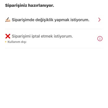 Yanlış Sipariş İptal Edilemiyor, Destek Yok