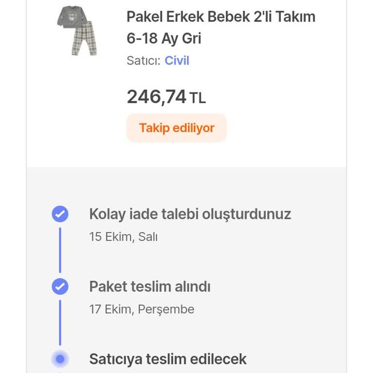 İade Sürecinde Gecikme Ve Müşteri Hizmetleri Sorunu