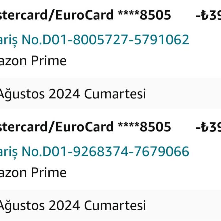Amazon'un Fazladan Ücret Kesintisi Ve Müşteri Hizmetleri Sorunu