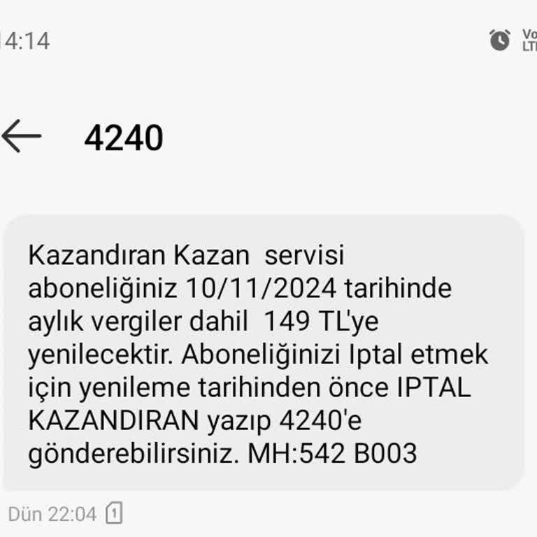 Vodafone'un Onaysız Abonelik Ve Haksız Kazanç Sorunu