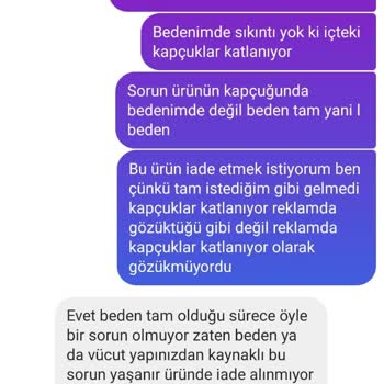 Ürün Ve Müşteri Hizmetleri Hayal Kırıklığı