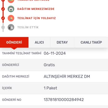 Gratis Teslimat Sorunu: Geciken Gönderim