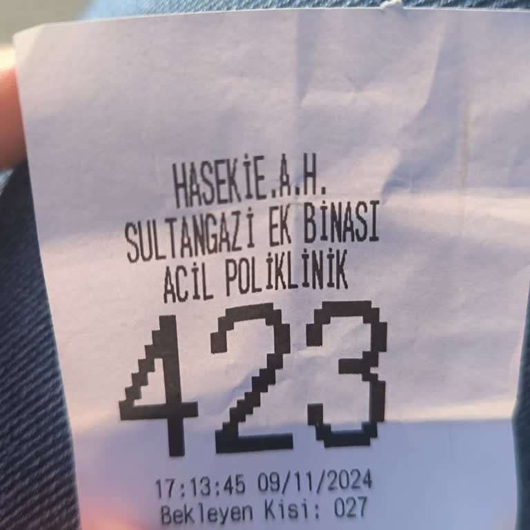 Acil Serviste Kayıt Sorunu Ve Ücret Talebi