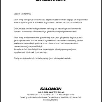 Salomon Bot: Dayanıklılık Sözde Kaldı