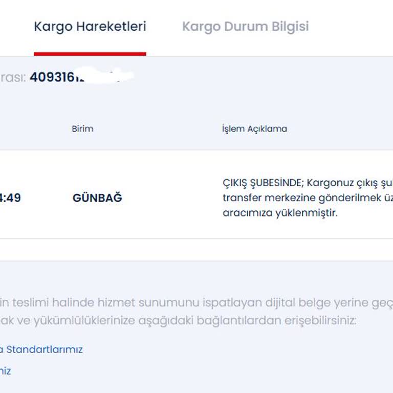 Aras Kargo'nun Teslimat Gecikmesi Mağduriyeti