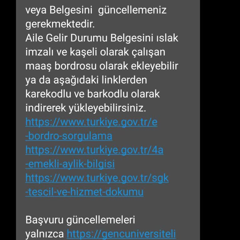 İBB Burs Başvurusunda Belge Yükleme Sorunu