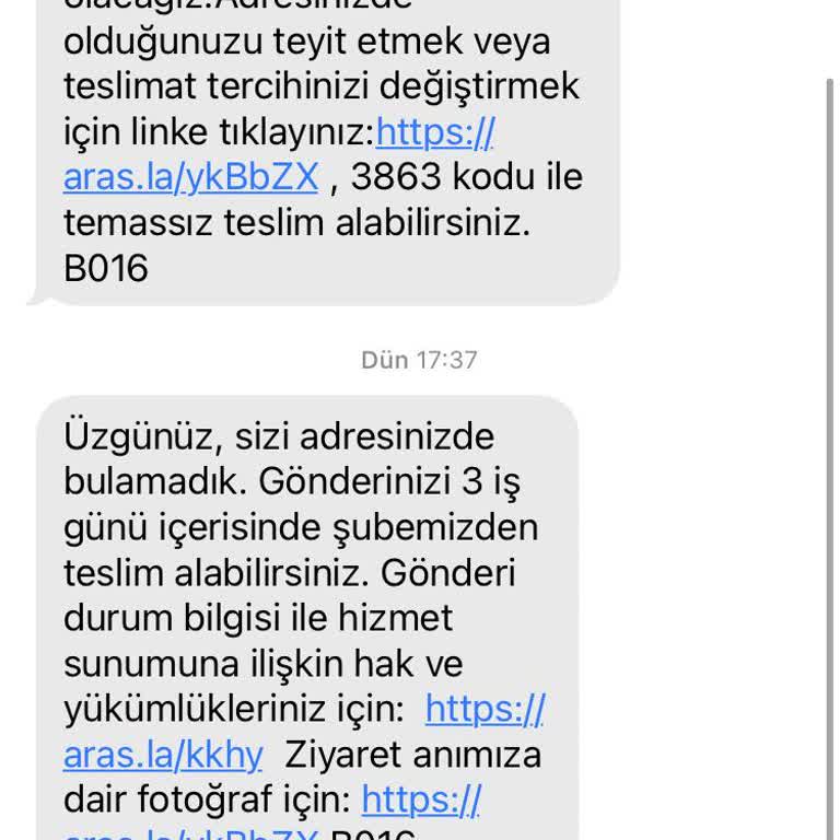 Evdeyken Gelen 'Evde Yoktunuz' Mesajı