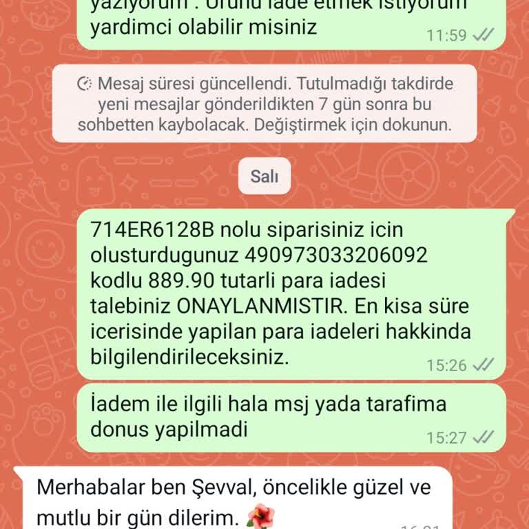 Hatalı Ürün Ve Geciken İade Süreci