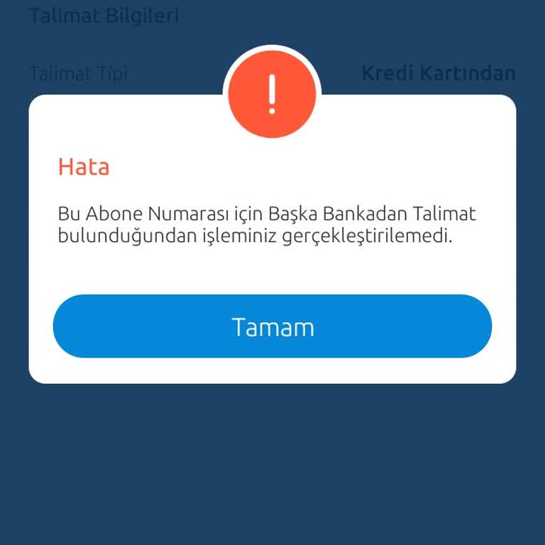 Ziraat Bankası'nda Çözülmeyen Talimat Sorunu
