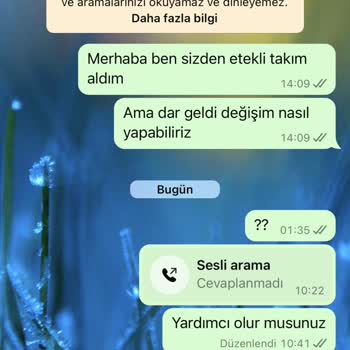 Tesettür Butiği Değişim Talebine Yanıt Vermiyor