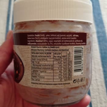 Sürülebilir Çikolatanın İçinden Plastik Parça Çıkması