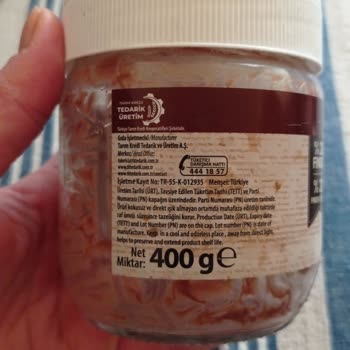 Sürülebilir Çikolatanın İçinden Plastik Parça Çıkması