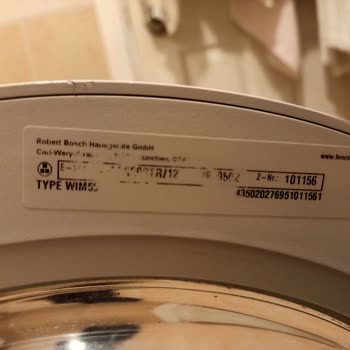 Bosch Çamaşır Makinesi Çerçeve Sorunu: Acil Destek Talebi