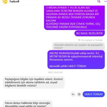 Turkcell Superonline'dan Haksız Fatura Ve Yetersiz Müşteri Hizmeti
