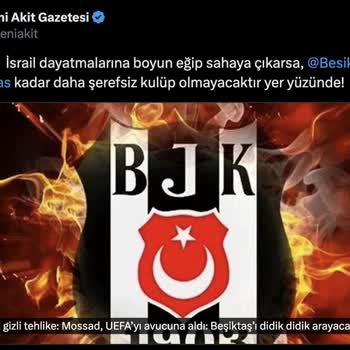 Yeni Akit Gazetesi'nin Beşiktaş'a Yönelik Hakaret İçeren Haberi