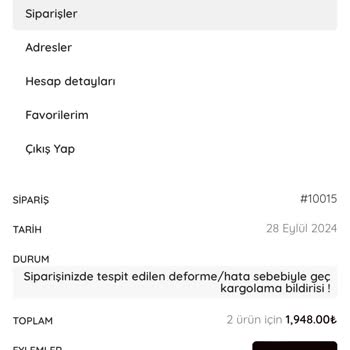 Melvien Instagram Butiği: Sipariş İptali Ve İletişim Sorunları